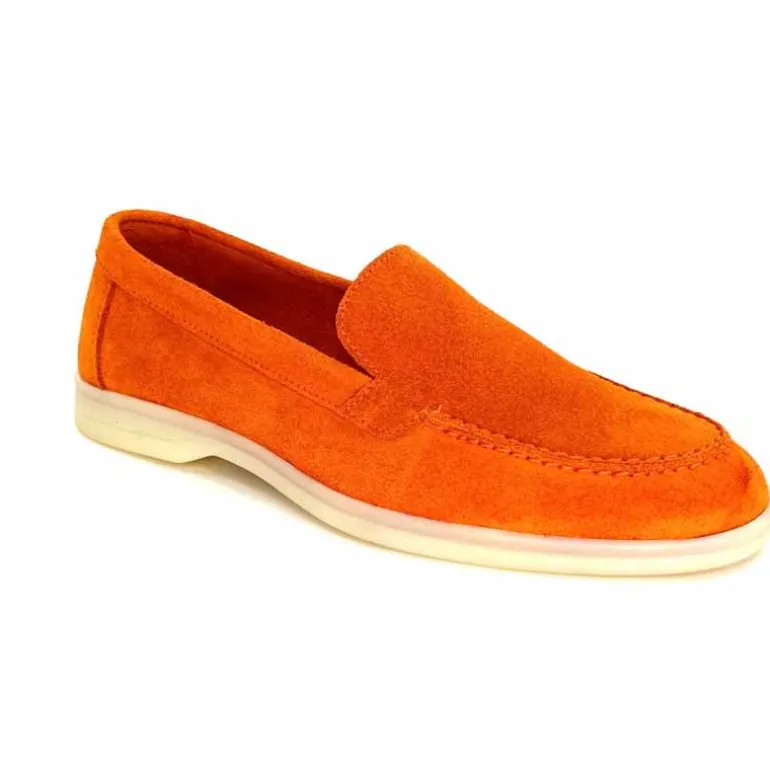mocassins_ivoire__daim_orange_2.webp Ivoire0209b Mocassins Ivoire 12851 Daim Orange Best Sale