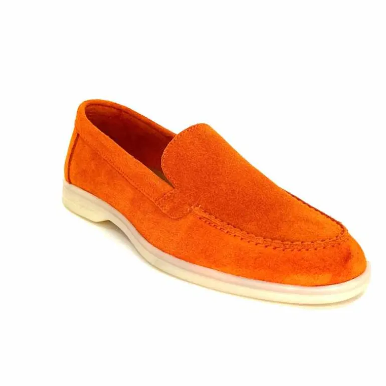 mocassins_ivoire__daim_orange_3.webp Ivoire0209b Mocassins Ivoire 12851 Daim Orange Best Sale