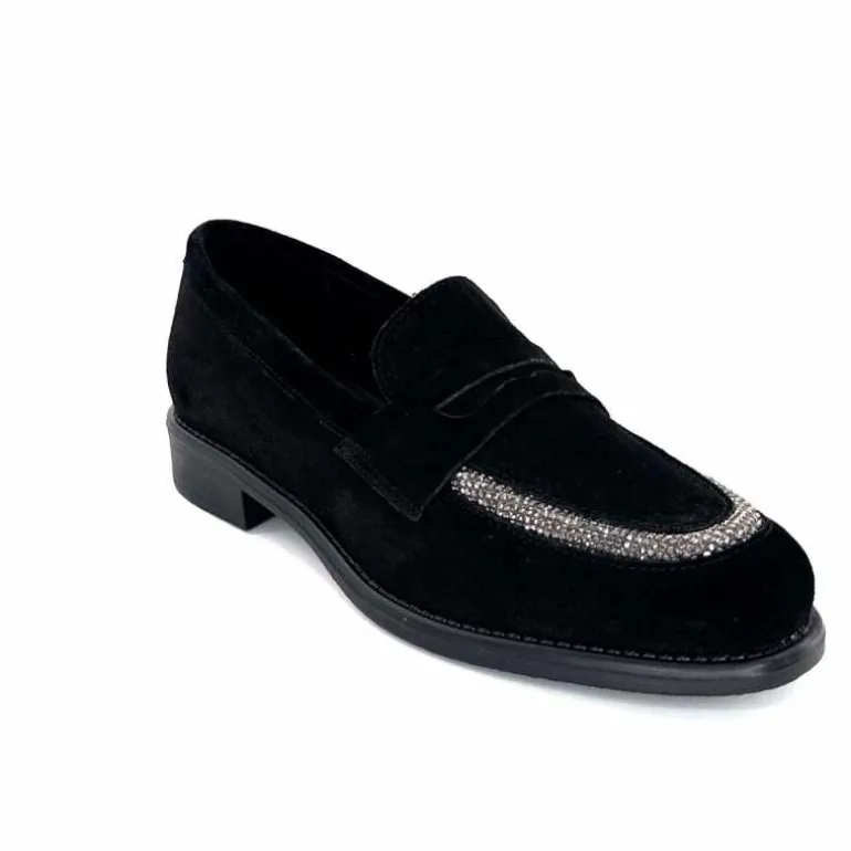 mocassins_ivoire__j_veau_velour_noir_3.webp We Do Mocassins Ivoire 11302 J Veau Velour Noir Fashion