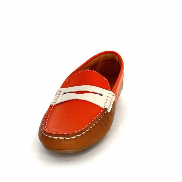 mocassins_ivoire__sauvage_cuir_orange_marron_beige_7.webp Ivoire0209b Mocassins Ivoire 10322 Sauvage Cuir Marron Beige Orange Best Sale