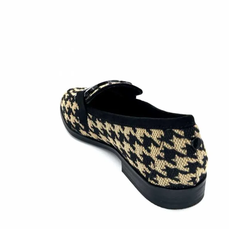 mocassins_ivoire__textile_noir_beige_16.webp Ivoire0317a Mocassins Ivoire 2230127 Textile Beige Noir Best