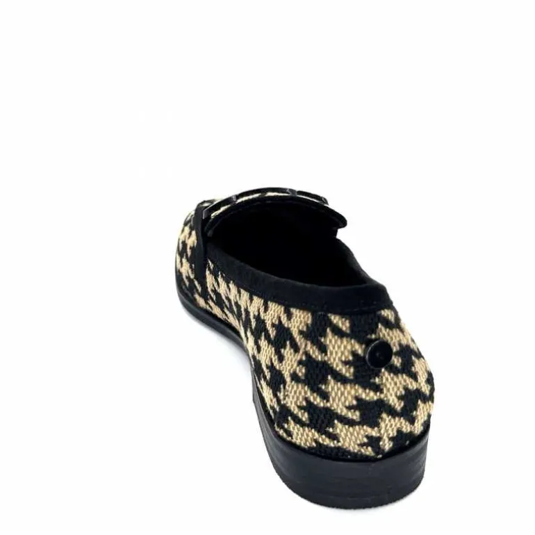 mocassins_ivoire__textile_noir_beige_17.webp Ivoire0317a Mocassins Ivoire 2230127 Textile Beige Noir Best