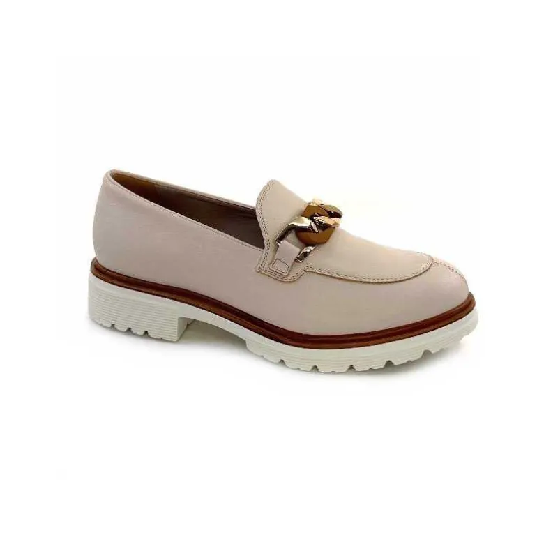 Ivoire0130a Mocassins Ivoire 8b5118Cuir Crème Discount