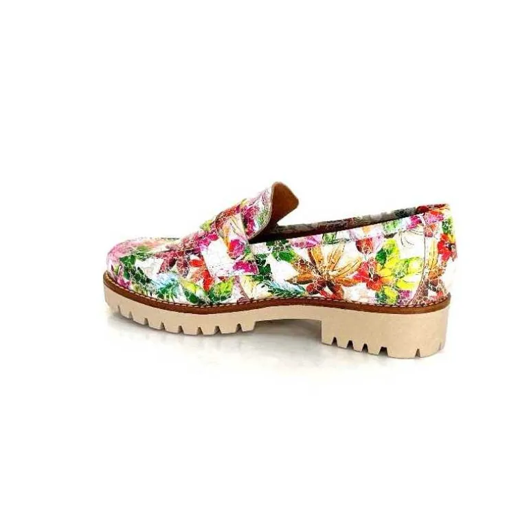 mocassins_ivoire_cv_cuir_imprim_multicolore_13.webp Ivoire0036a Mocassins Ivoire Cv5608 Cuir Imprimé Multicolore Fashion