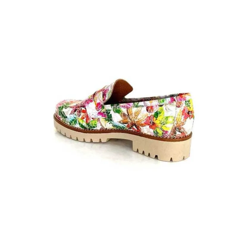 mocassins_ivoire_cv_cuir_imprim_multicolore_14.webp Ivoire0036a Mocassins Ivoire Cv5608 Cuir Imprimé Multicolore Fashion