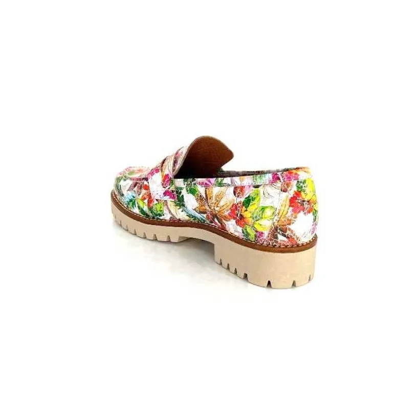 mocassins_ivoire_cv_cuir_imprim_multicolore_15.webp Ivoire0036a Mocassins Ivoire Cv5608 Cuir Imprimé Multicolore Fashion