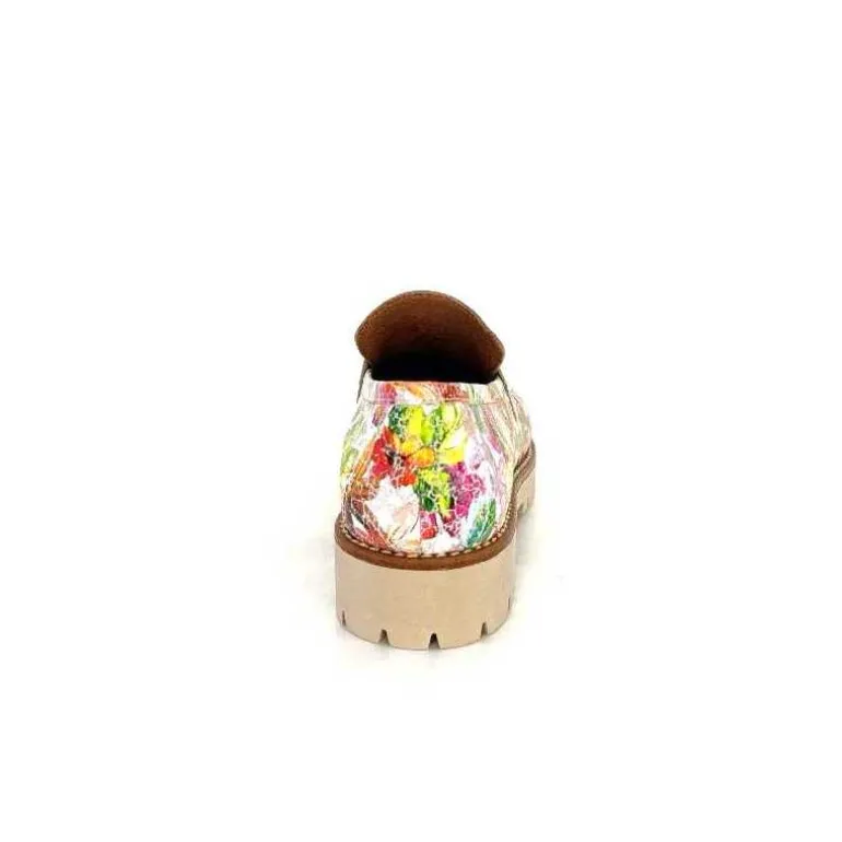 mocassins_ivoire_cv_cuir_imprim_multicolore_18.webp Ivoire0036a Mocassins Ivoire Cv5608 Cuir Imprimé Multicolore Fashion