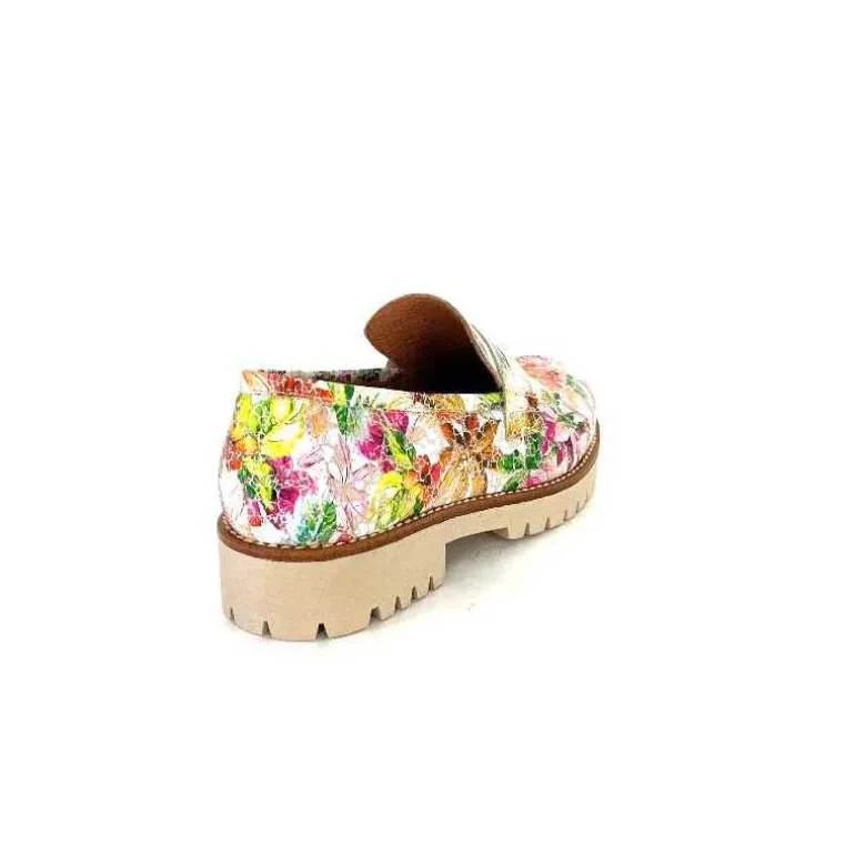 mocassins_ivoire_cv_cuir_imprim_multicolore_20.webp Ivoire0036a Mocassins Ivoire Cv5608 Cuir Imprimé Multicolore Fashion