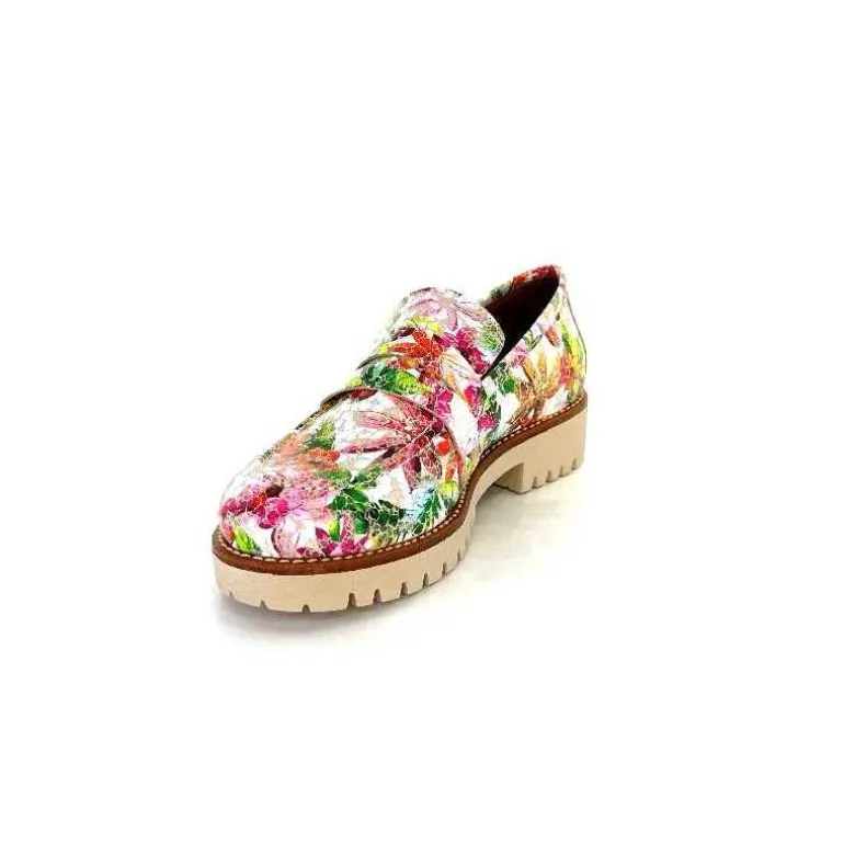 mocassins_ivoire_cv_cuir_imprim_multicolore_8.webp Ivoire0036a Mocassins Ivoire Cv5608 Cuir Imprimé Multicolore Fashion