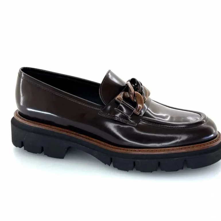 Ivoire0347b Mocassins Ivoire G882M Cuir Glacé Marron Store