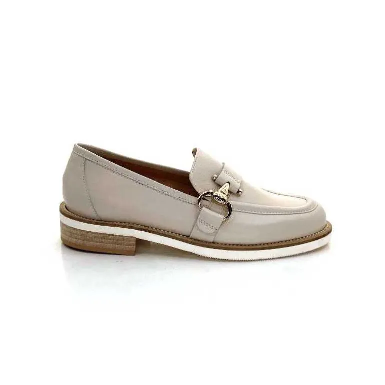 Ivoire0347b Mocassins Ivoire K557 Cuir Crème Best Sale