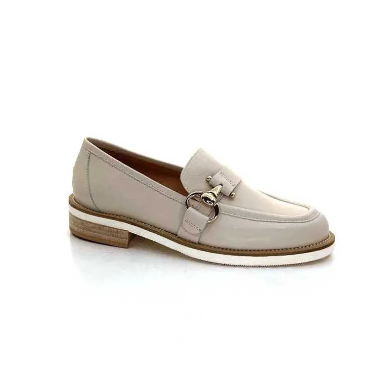 Ivoire0347b Mocassins Ivoire K557 Cuir Crème Best Sale