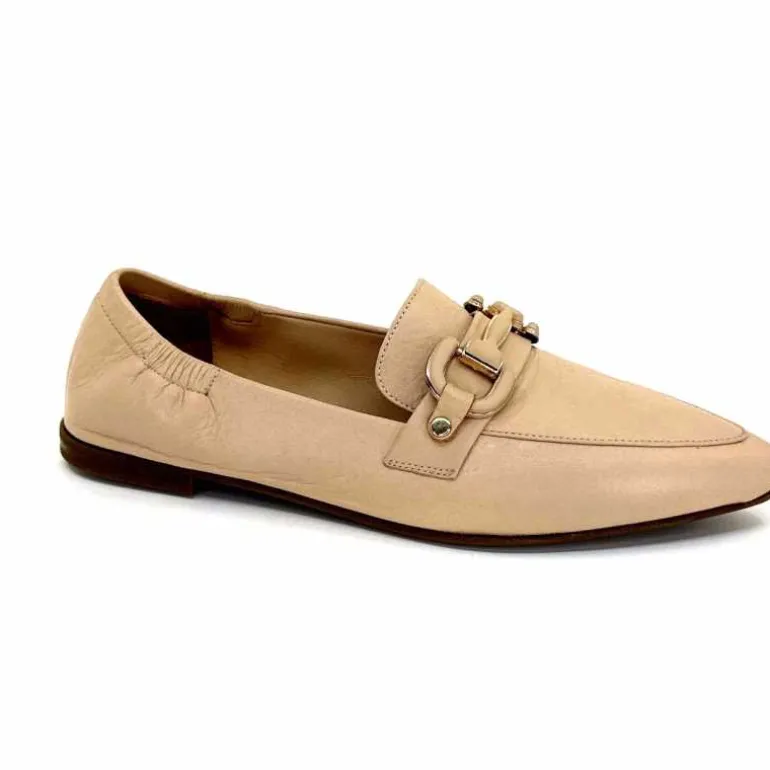 398-ivoire Mocassins Ivoire M24066 ZB Cuir New Nude Discount