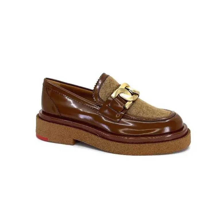 Pertini Mocassins 32415 D1 Cuir Glacé Marron Fashion