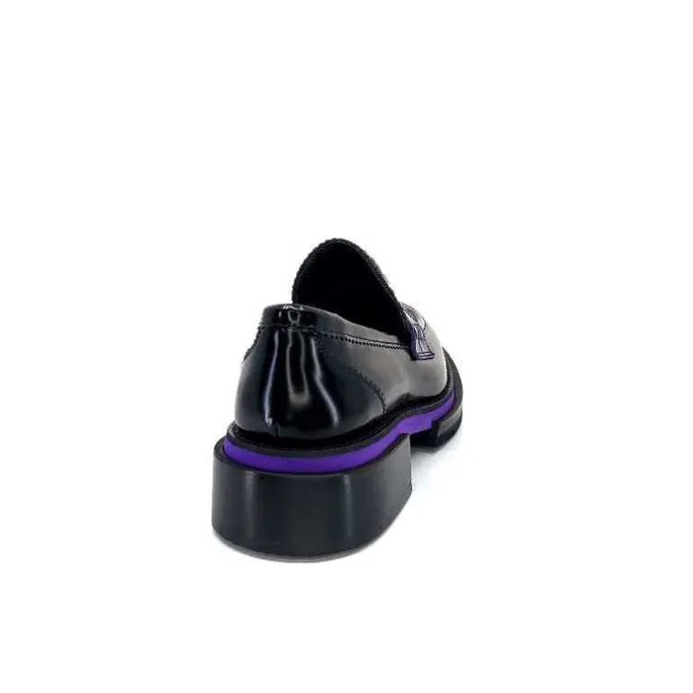 mocassins_pertini__d_cuir_noir_violet_19.webp Pertini Mocassins 32416 D7 Cuir Violet Noir Flash Sale