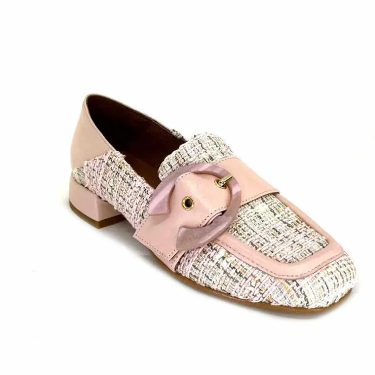 mocassins_philippe_morvan__pm_cuir_ampamp_textile_rose_3.webp Philippe Morvan Mocassins 5030 Pm01 Cuir & Textile Rose Online
