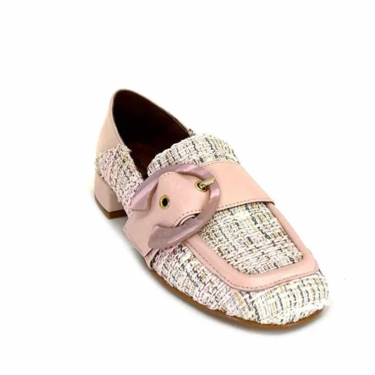 mocassins_philippe_morvan__pm_cuir_ampamp_textile_rose_4.webp Philippe Morvan Mocassins 5030 Pm01 Cuir & Textile Rose Online