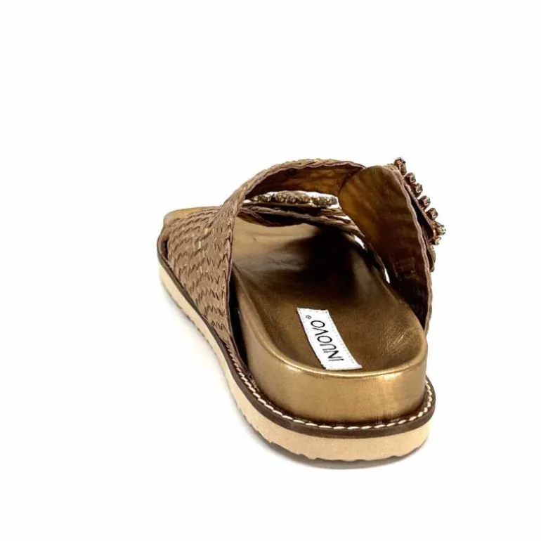 mules_compenses_inuovo__cuir_bronze_17.webp Inuovo Mules Compensées 355052 Cuir Bronze Or Hot