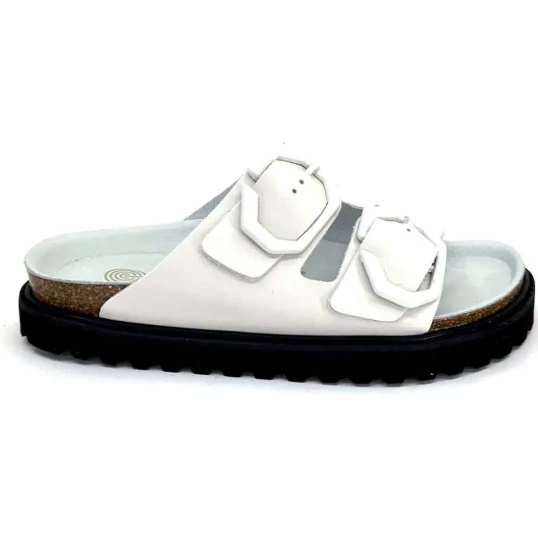 genuins factory s.l Mules Genuins G105681 Cuir Blanc Online