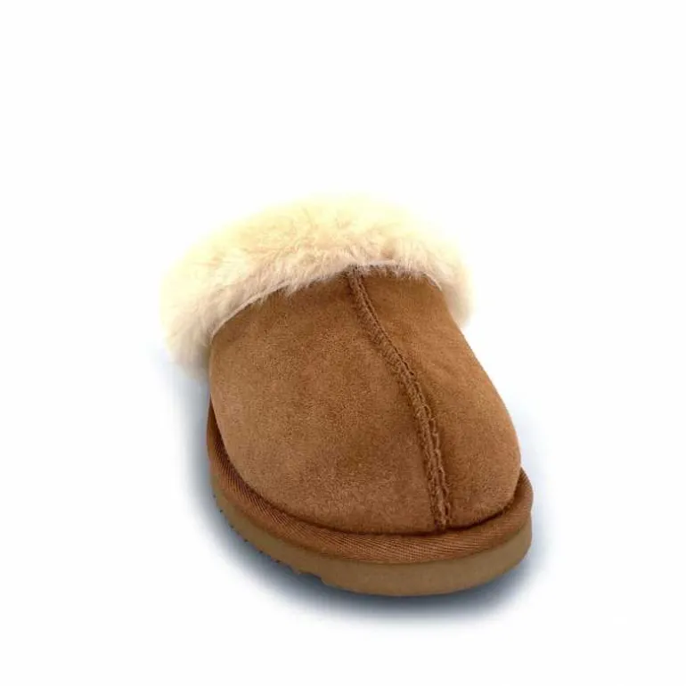 pantoufles_sweet_heritage_luge_daim_camel_6.webp sweet heritage Pantoufles Luge Daim Camel Store