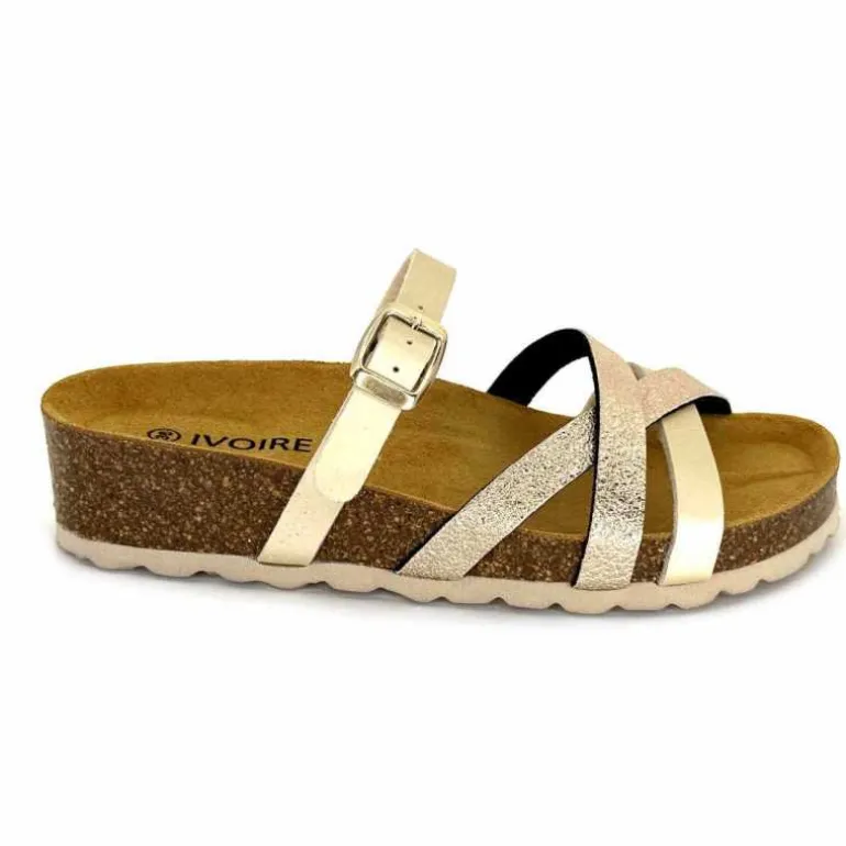 Ivoire0473a Plagettes Ivoire 11.68.9658.412 Cuir Or Best