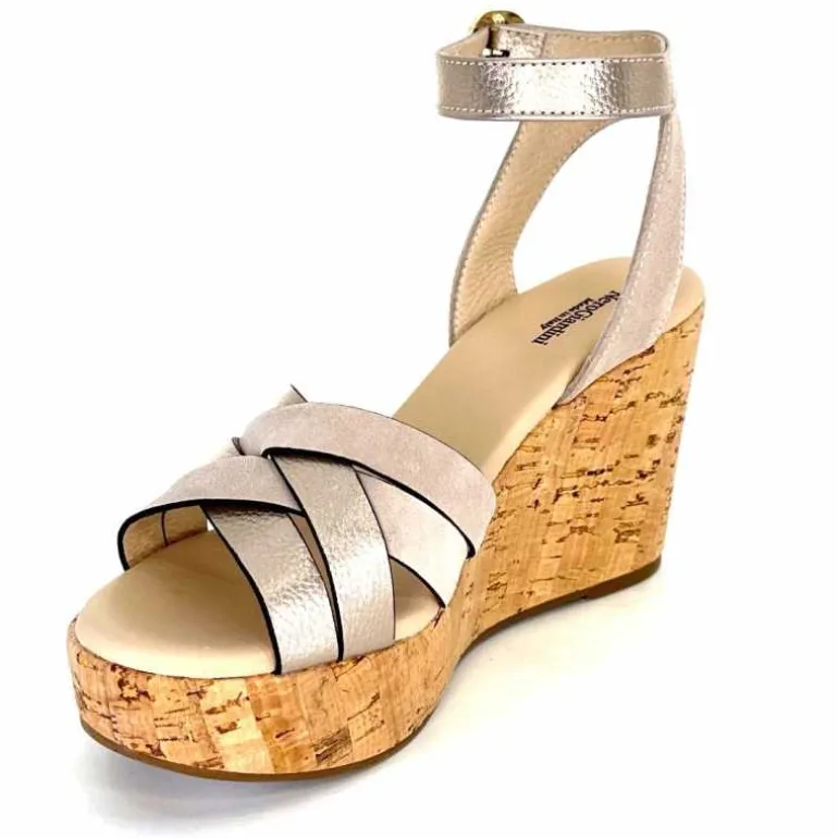 sandales__compenses_nerogiardini__d_cuir_mtal_daim_gris_9.webp Nero Giardini Sandales à Compensées NeroGiardini 410610 D677 Cuir Métal Daim Gris GrisClair Best Sale