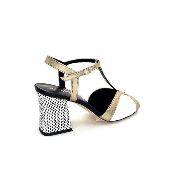 sandales__talon_ivoire__alba_cuir_noir_blanc_dor_22.webp Ivoire0551 Sandales à Talon Ivoire 2225 Alba Cuir Blanc Doré Noir Shop
