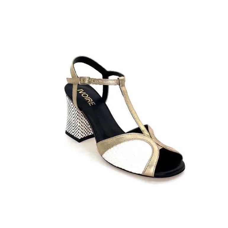 sandales__talon_ivoire__alba_cuir_noir_blanc_dor_3.webp Ivoire0551 Sandales à Talon Ivoire 2225 Alba Cuir Blanc Doré Noir Shop
