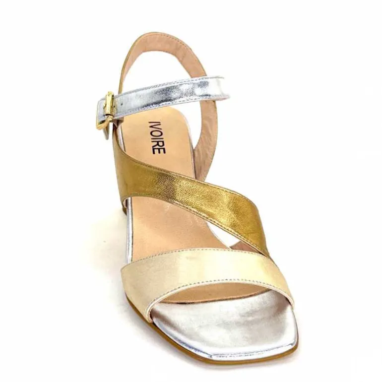 sandales__talon_ivoire_f_vally_cuir_argent_or_5.webp Ivoire0352 Sandales à Talon Ivoire F2215 Vally Cuir Or Argent Hot