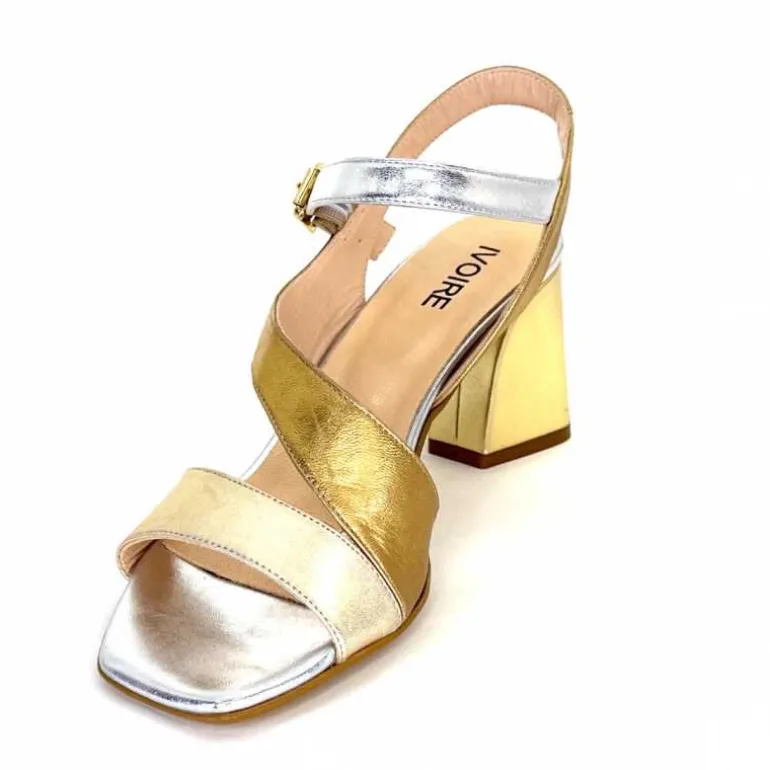 sandales__talon_ivoire_f_vally_cuir_argent_or_8.webp Ivoire0352 Sandales à Talon Ivoire F2215 Vally Cuir Or Argent Hot