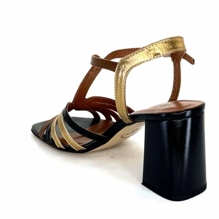 sandales__talon_ivoire_k_mare__cuir_noir_bronze_15.webp Ivoire0352 Sandales à Talon Ivoire K252 Mare 2 Cuir Bronze Noir Outlet