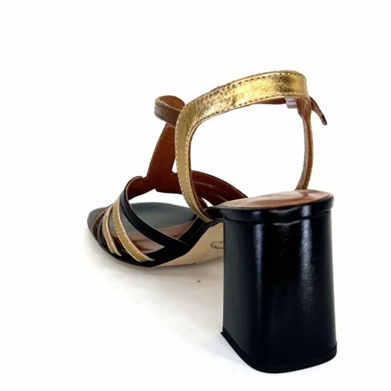 sandales__talon_ivoire_k_mare__cuir_noir_bronze_16.webp Ivoire0352 Sandales à Talon Ivoire K252 Mare 2 Cuir Bronze Noir Outlet