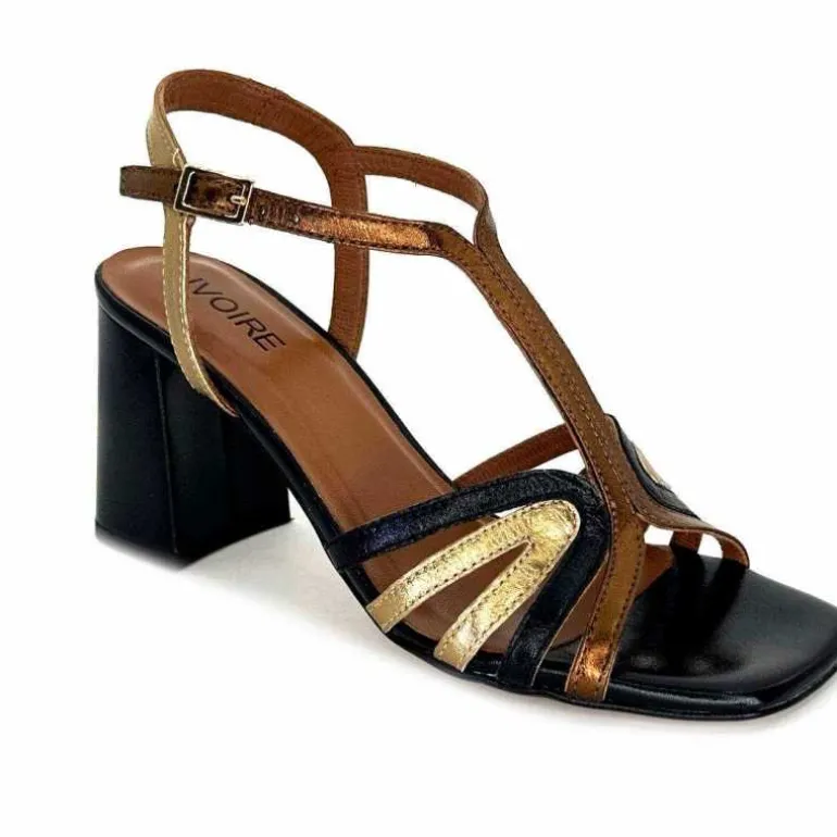 sandales__talon_ivoire_k_mare__cuir_noir_bronze_2.webp Ivoire0352 Sandales à Talon Ivoire K252 Mare 2 Cuir Bronze Noir Outlet