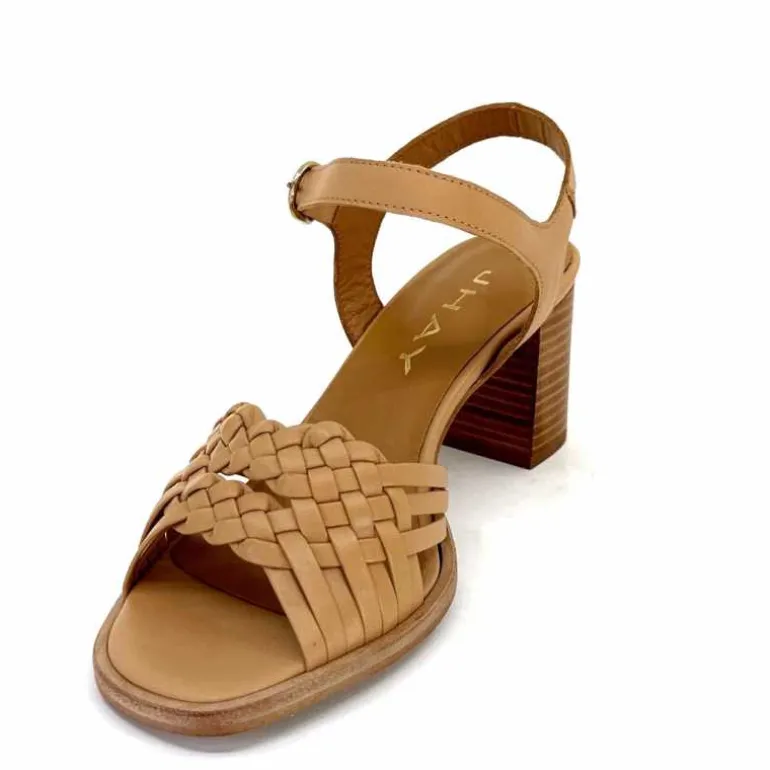 sandales__talon_jhay__cuir_natur_petalo_8.webp JHay Sandales à Talon 2688 Cuir Natur Petalo Taupe Cheap