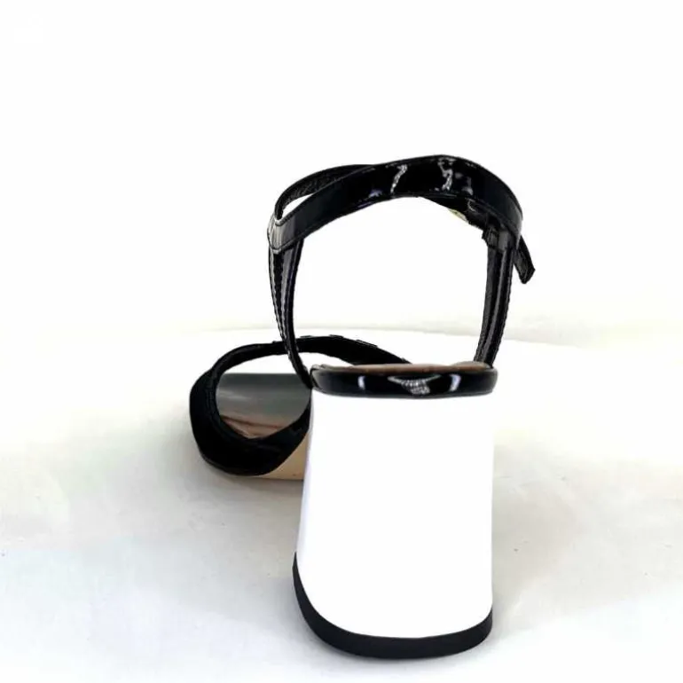 sandales__talons_ivoire_f_portocervo_cuir_vernis_noir_blanc_jaune_daim_noir_17.webp Ivoire0352 Sandales à Talons Ivoire F2102 Portocervo Cuir Vernis Blanc Jaune Daim Noir Clearance