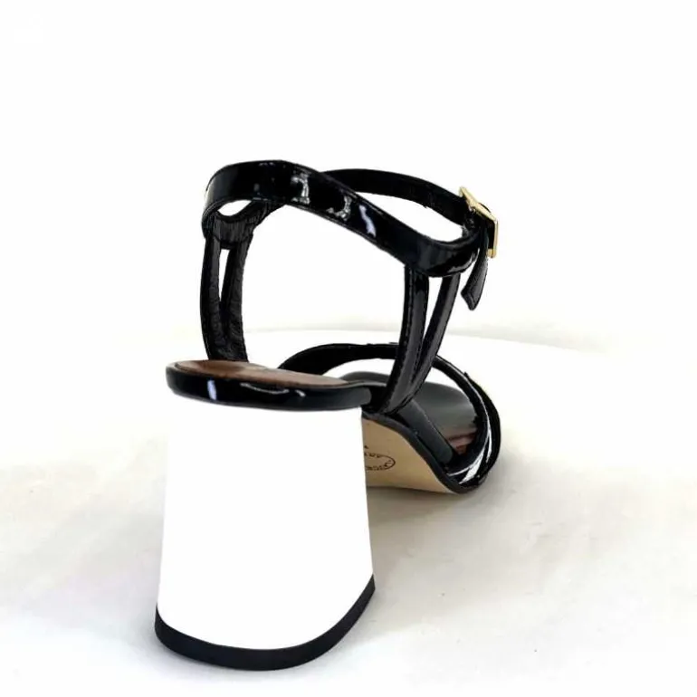 sandales__talons_ivoire_f_portocervo_cuir_vernis_noir_blanc_jaune_daim_noir_19.webp Ivoire0352 Sandales à Talons Ivoire F2102 Portocervo Cuir Vernis Blanc Jaune Daim Noir Clearance