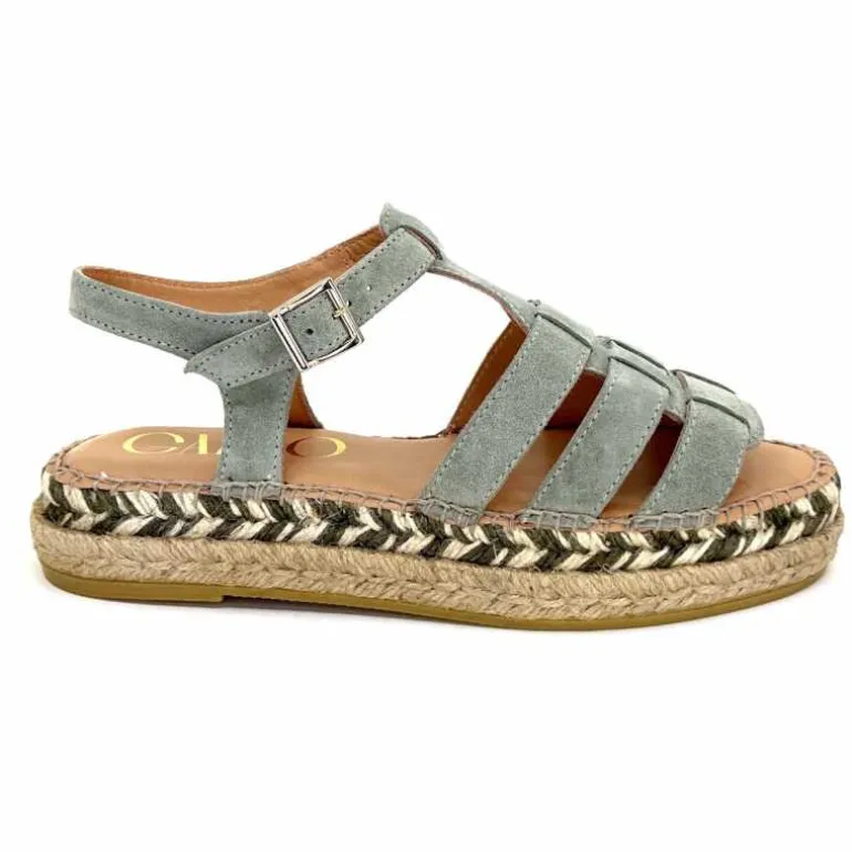 Gaimo Sandales Livia Daim Vert Cheap