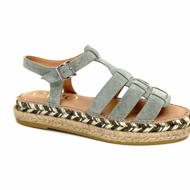 Gaimo Sandales Livia Daim Vert Cheap