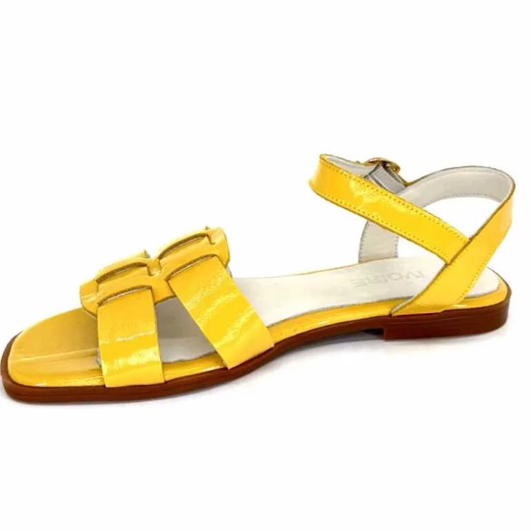 sandales_ivoire__cuir_vernis_jaune_11.webp 382-ivoire Sandales Ivoire 142 Cuir Vernis Jaune Best Sale