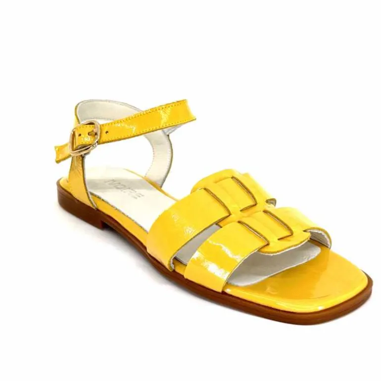 sandales_ivoire__cuir_vernis_jaune_3.webp 382-ivoire Sandales Ivoire 142 Cuir Vernis Jaune Best Sale