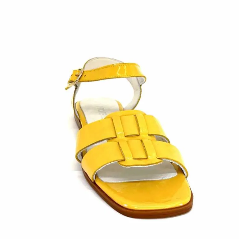 sandales_ivoire__cuir_vernis_jaune_5.webp 382-ivoire Sandales Ivoire 142 Cuir Vernis Jaune Best Sale