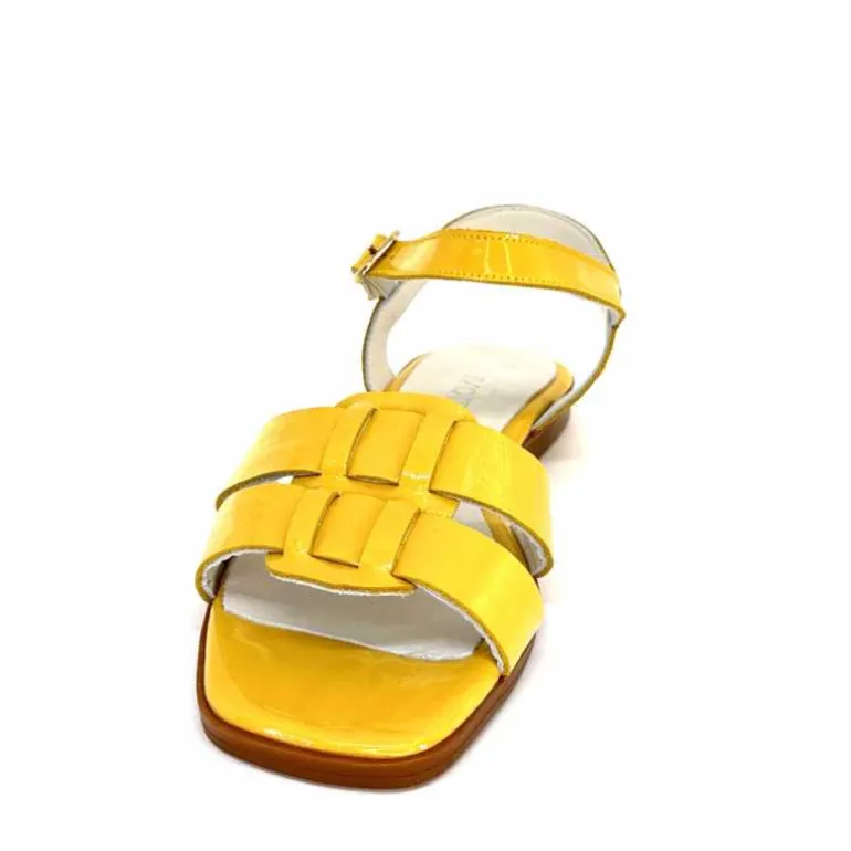 sandales_ivoire__cuir_vernis_jaune_7.webp 382-ivoire Sandales Ivoire 142 Cuir Vernis Jaune Best Sale