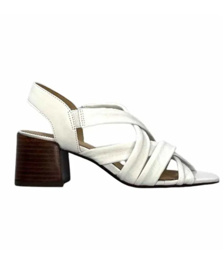 Ivoire0236a Sandales Ivoire 269 Pisa 3 Cuir Blanc Sale