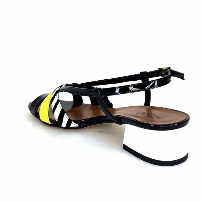 sandales_ivoire_k_jenny_cuir_vernis_noir_blanc_jaune_15.webp Ivoire0352 Sandales Ivoire K234 Jenny Cuir Vernis Blanc Jaune Noir New