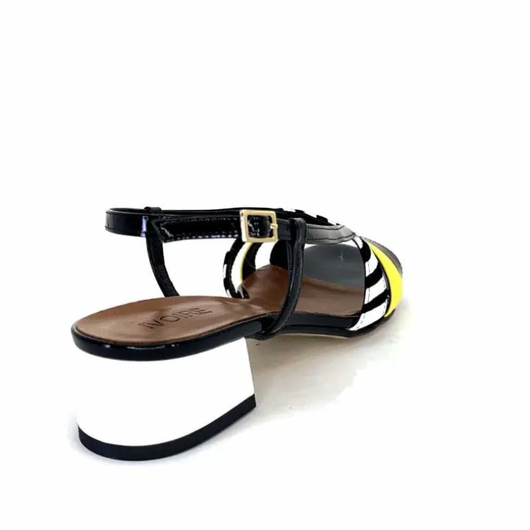sandales_ivoire_k_jenny_cuir_vernis_noir_blanc_jaune_20.webp Ivoire0352 Sandales Ivoire K234 Jenny Cuir Vernis Blanc Jaune Noir New