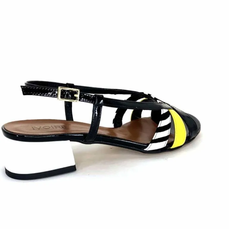 sandales_ivoire_k_jenny_cuir_vernis_noir_blanc_jaune_22.webp Ivoire0352 Sandales Ivoire K234 Jenny Cuir Vernis Blanc Jaune Noir New