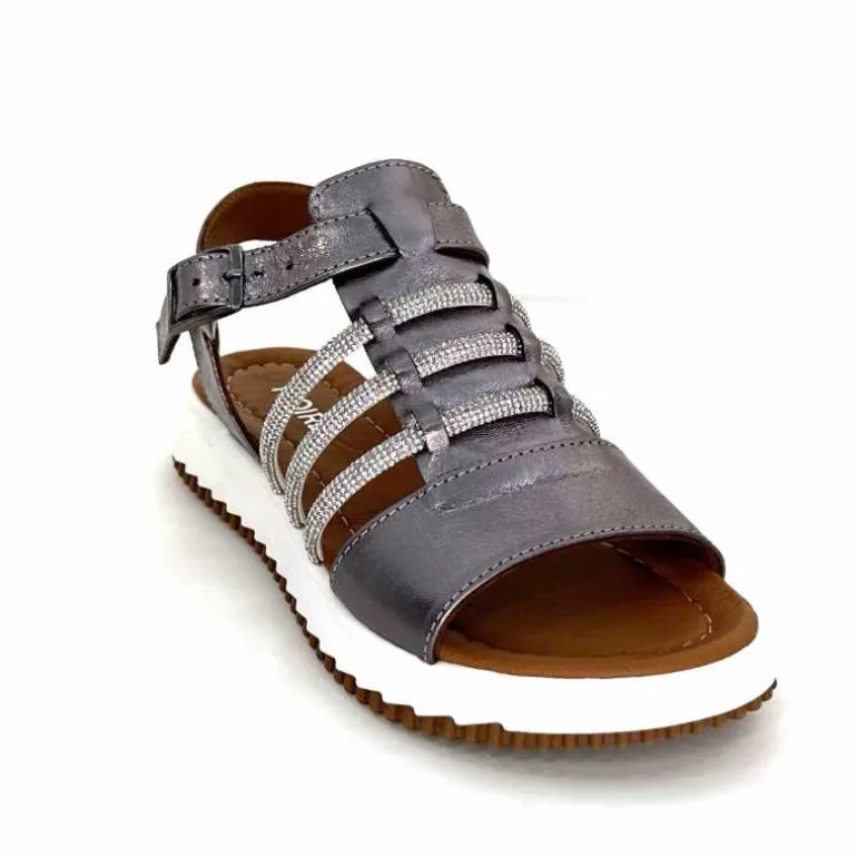 sandales_ivoire_p__cuir_gris_mtallique_4.webp 428-ivoire Sandales Ivoire P673 64 Cuir Gris Métallique GrisMétal Shop