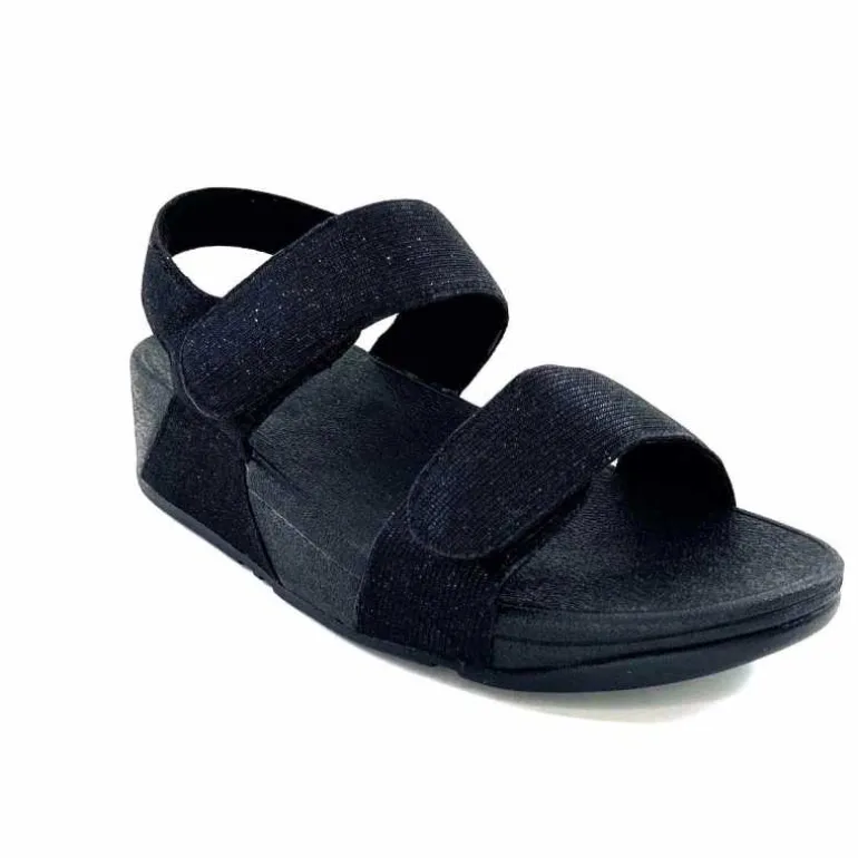 sandales_plateforme_fitflop_ga_textile_glitter_noir_3.webp Fitflop Sandales Plateforme GA2/90 Textile Glitter Noir Hot