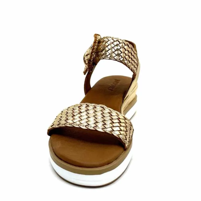 sandales_plateforme_inuovo__cuir_tress_or_7.webp Inuovo Sandales Platefme 113031 Cuir Tressé Or Fashion