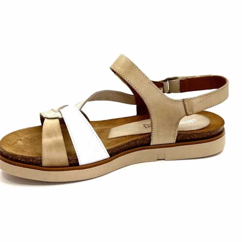 sandales_plateformes_xapatan__cuir_beige_blanc_or_11.webp Ivoire0576a Sandales Plateformes Xapatan 1633 Cuir Blanc Or Beige New